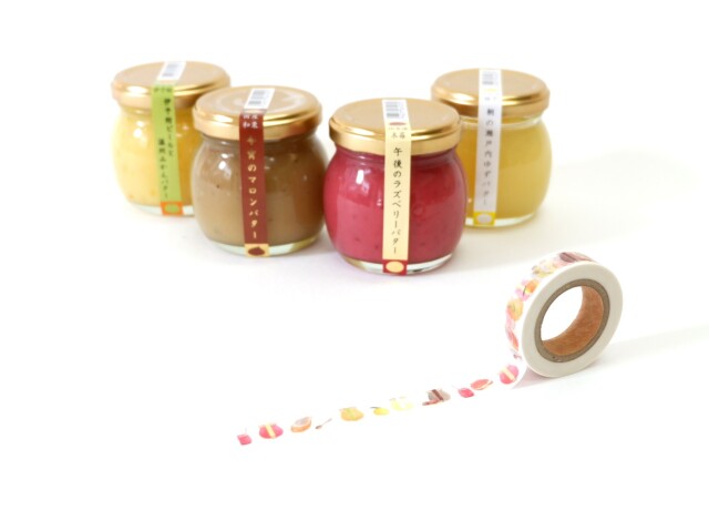 ジャムバター柄マスキングテープ